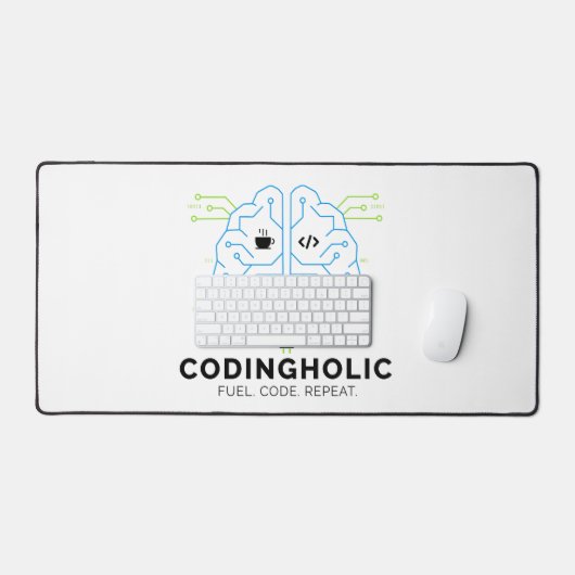 Codingholic Tech Brain Programmeur & Coder Bureaumat (Keyboard & Muis)