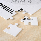 Codon Wheel (RNA-cocons-aminozuren) Legpuzzel (Zijkant)