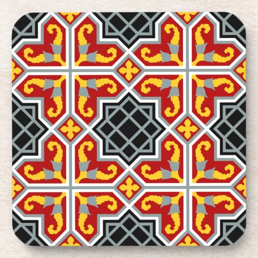 Codonoctagonpatroon Bier Onderzetter (Voorkant)