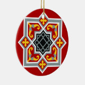 Codonoctagonpatroon tegel Barcelona Keramisch Ornament (Rechts)