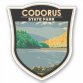 Codorus State Park Pennsylvania Badge Sticker (Voorkant)