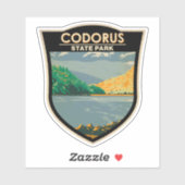 Codorus State Park Pennsylvania Badge Sticker (Vel)