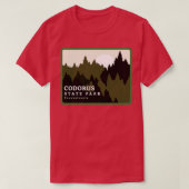 Codorus State Park Pennsylvania Forest Sunrise T-shirt (Design voorkant)