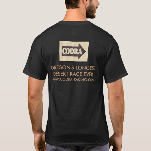 CODRA-pijl T-shirt (Achterkant)