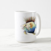 Codstewart 15 oz Classic White Mok (Voorkant rechts)