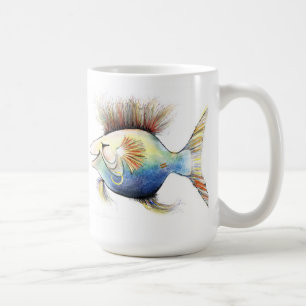 Codstewart 15 oz Classic White Mok
