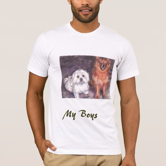 Cody & Boomer,    Mijn jongens T-shirt (Voorkant)