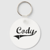 Cody Classic Style Name Sleutelhanger (Voorkant)