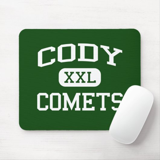 Cody - Comets - High School - Detroit Michigan Muismat (Met muis)