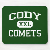 Cody - Comets - High School - Detroit Michigan Muismat (Voorkant)