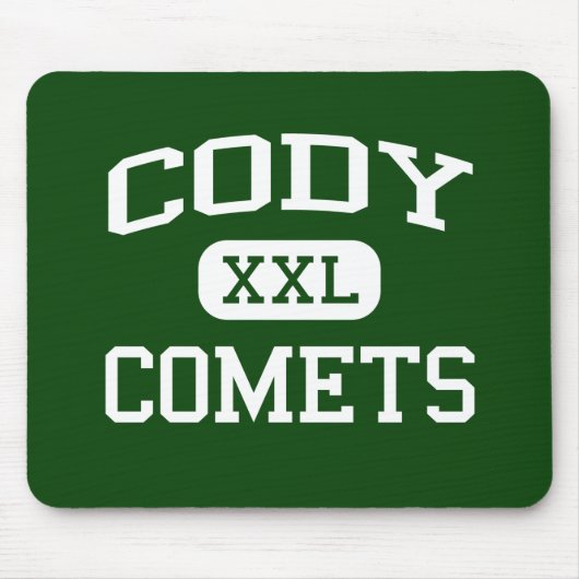Cody - Comets - High School - Detroit Michigan Muismat (Voorkant)