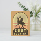 Cody Country Wyoming Briefkaart (Staand voorkant)
