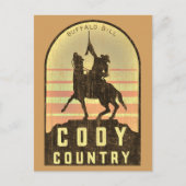 Cody Country Wyoming Briefkaart (Voorkant)