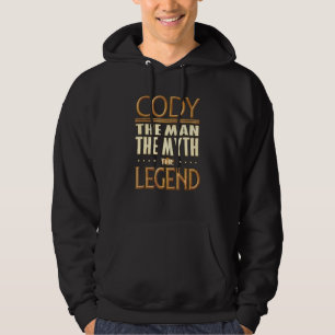 Cody de man de mythe de legende hoodie