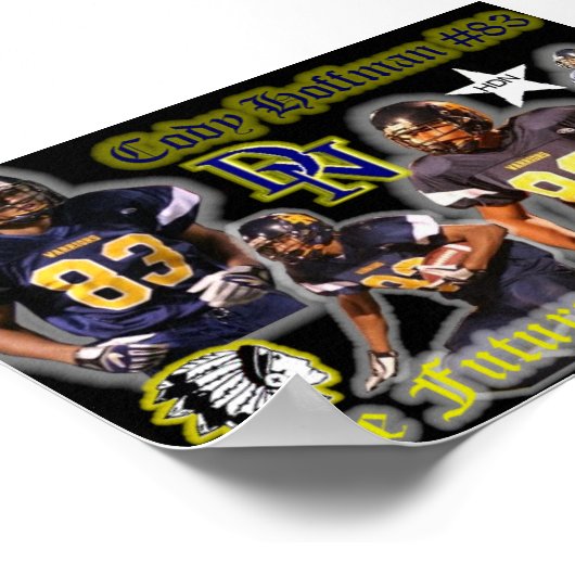 Cody Hoffman Poster (Hoek)