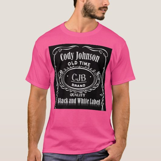 Cody Johnson - Zwart-wit album 2011 T-shirt (Voorkant)