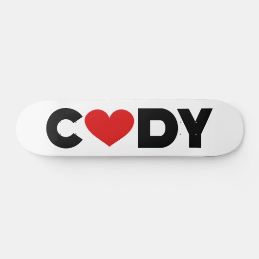 Cody Love Skateboard (Horizontaal)