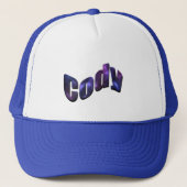 Cody, naam, Logo, Trucker Pet (Voorkant)