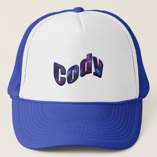 Cody, naam, Logo, Trucker Pet (Voorkant)