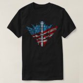 Cody Rhodes American Nightmare Stripes Kinder TShi T-shirt (Design voorkant)