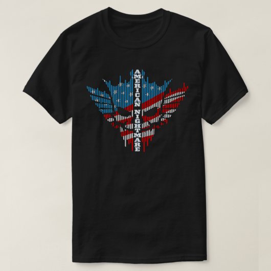 Cody Rhodes American Nightmare Stripes Kinder TShi T-shirt (Design voorkant)