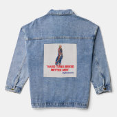 Cody Rhodes kingdom jeans jacket (Achterkant)