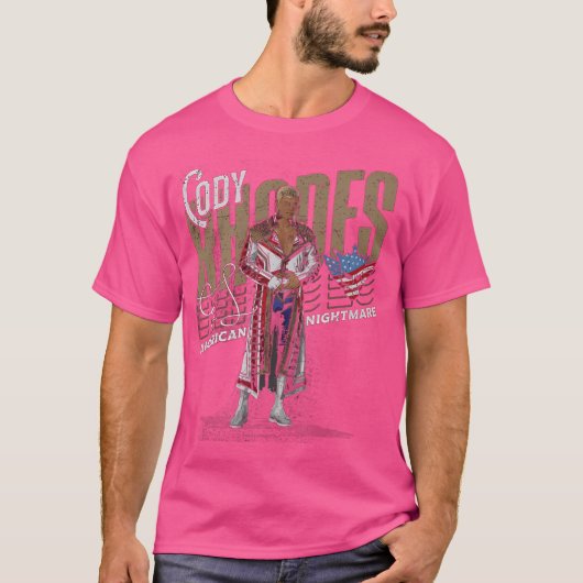 Cody Rhodes Slant T-shirt (Voorkant)