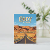 Cody USA Briefkaart (Staand voorkant)