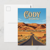 Cody USA Briefkaart (Voorkant / Achterkant)