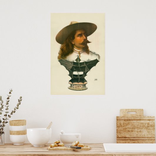 Cody War Kite Poster (Keuken)