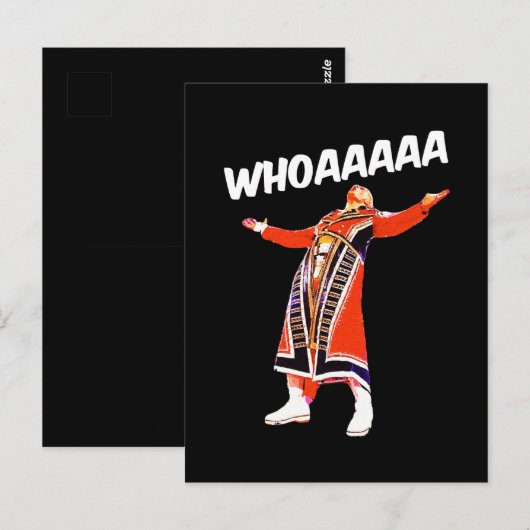 Cody whoaaa briefkaart (Voorkant / Achterkant)