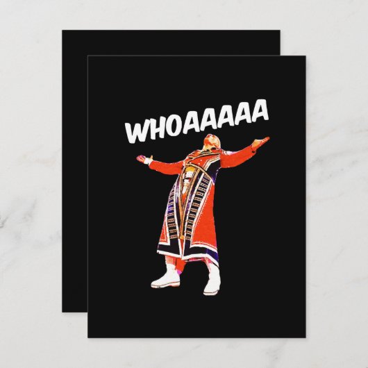 Cody whoaaa informatiekaartje (Voorkant / Achterkant)