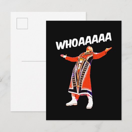 Cody wieeee uitnodiging briefkaart (Voorkant / Achterkant)