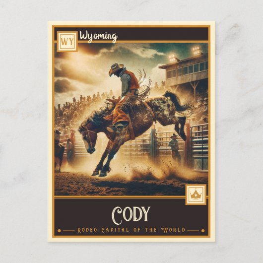 Cody, Wyoming |  Briefkaart (Voorkant)