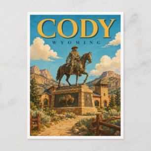 Cody Wyoming Buffalo Bill GeoSaga Briefkaart