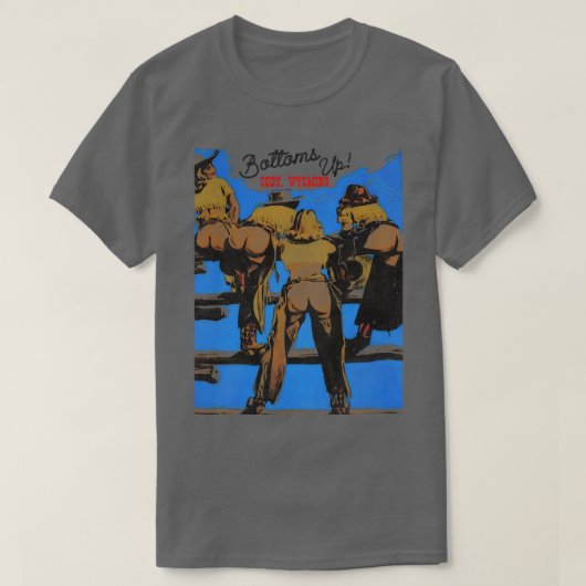 Cody Wyoming Retro 70s Western souvenir T-shirt (Design voorkant)