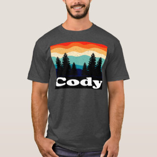 Cody Wyoming Retro T-shirt