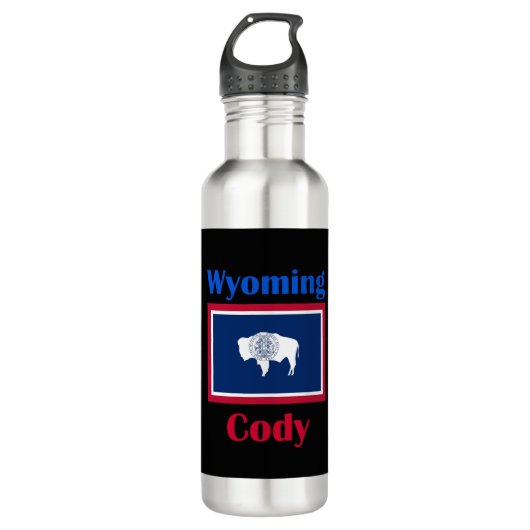 Cody Wyoming Waterfles (Voorkant)