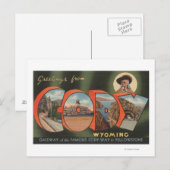 Cody, WyomingLarge Letter ScenesCody, WY Briefkaart (Voorkant / Achterkant)