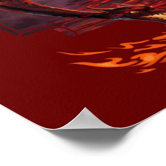 Cody's Lava Draak Poster (Hoek)