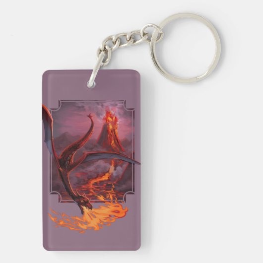 Cody's Lava Dragon Sleutelhanger (achterkant)