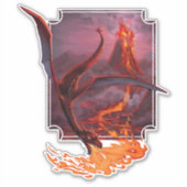 Cody's Lava Dragon Sticker (Voorkant)
