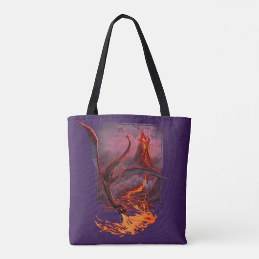 Cody's Lava Dragon Tote Bag (Achterkant)