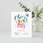 COED Baby Brewing Beers Bottles Cheers Baby shower (Staand voorkant)
