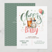 COED Baby Brewing Beers Flessen Proost Wildbloemen Kaart (Voorkant / Achterkant)