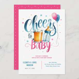 COED Baby Brouwen Beers Flessen Koppels Douche Kaart