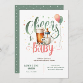 COED Baby Brouwende Bieren Flessen Proost Wilde Bl Kaart