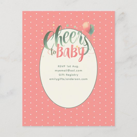 COED Bubbles Brouwt Flessen Sage Peach Gingham Bab (Achterkant)