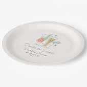 Coed Couples Trouwdouche Papieren Bordje (Gekanteld)