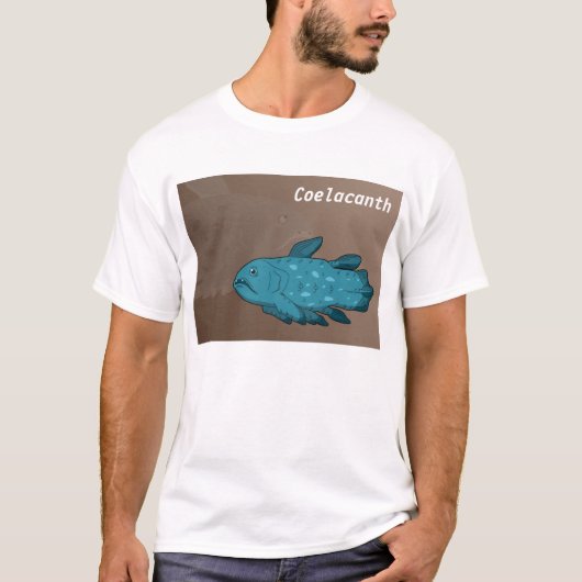 Coelacant- Oude Vis T-shirt (Voorkant)